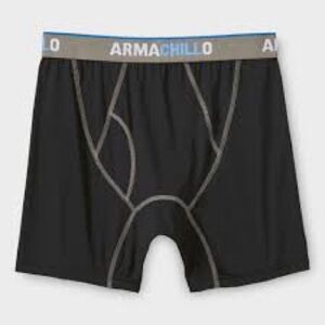 Men's Duluth Trading Co Armachillo Cooling Short Boxer Briefs Black 4XL